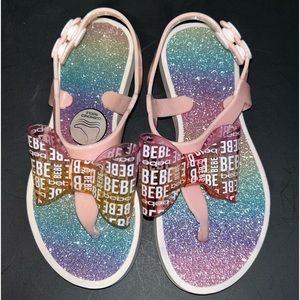 Bebe Girl’s Sandals Toddler Size 9